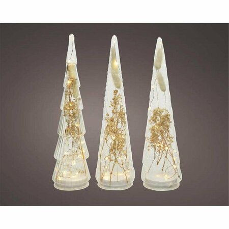 SURPRISE LED Tree Indoor Christmas Decor Copper & Warm White, 6PK SU2741446